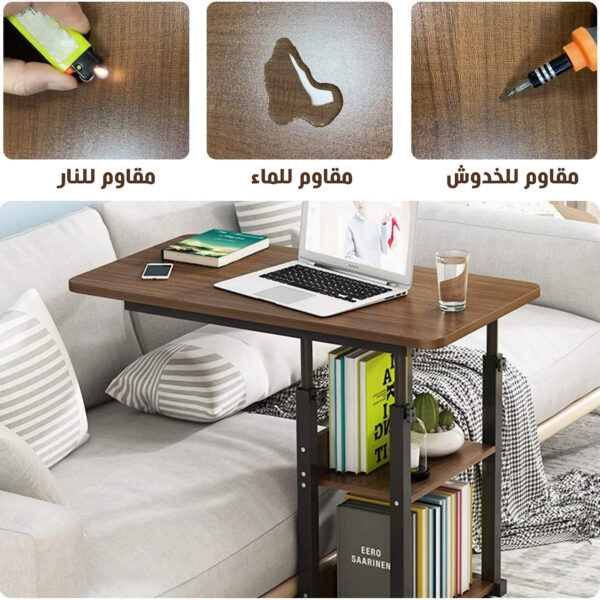 ⁦Folding 3-role mobile table⁩ - الصورة ⁦5⁩
