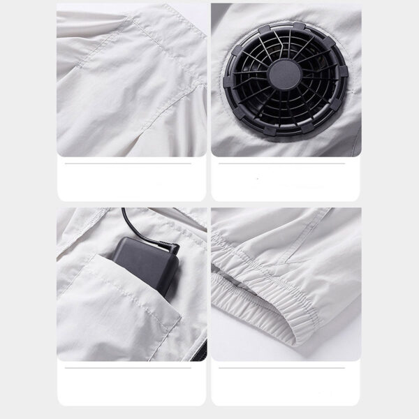 ⁦2XL سترة تبريد رياضية⁩ - الصورة ⁦4⁩