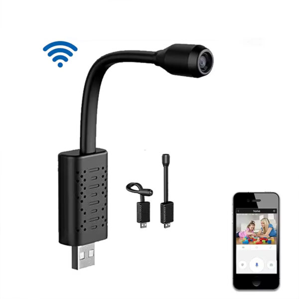 ⁦Small security camera for work and home⁩ - الصورة ⁦2⁩