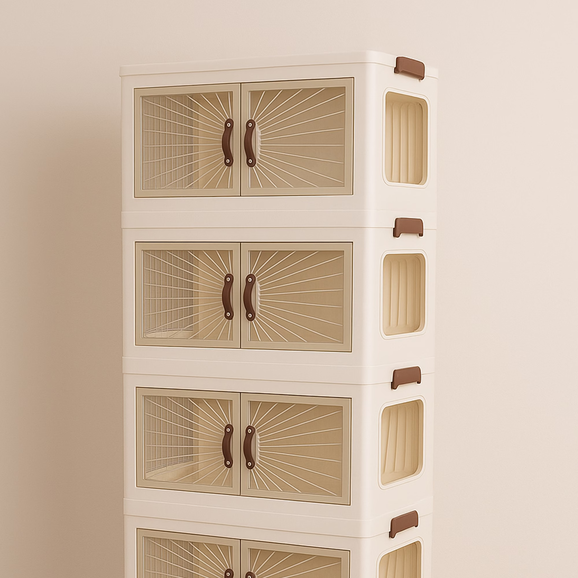 الدولاب البلاستيك المشهور 5 دور 4 الدولاب البلاستيك المشهور 5 دور - الصورة 4