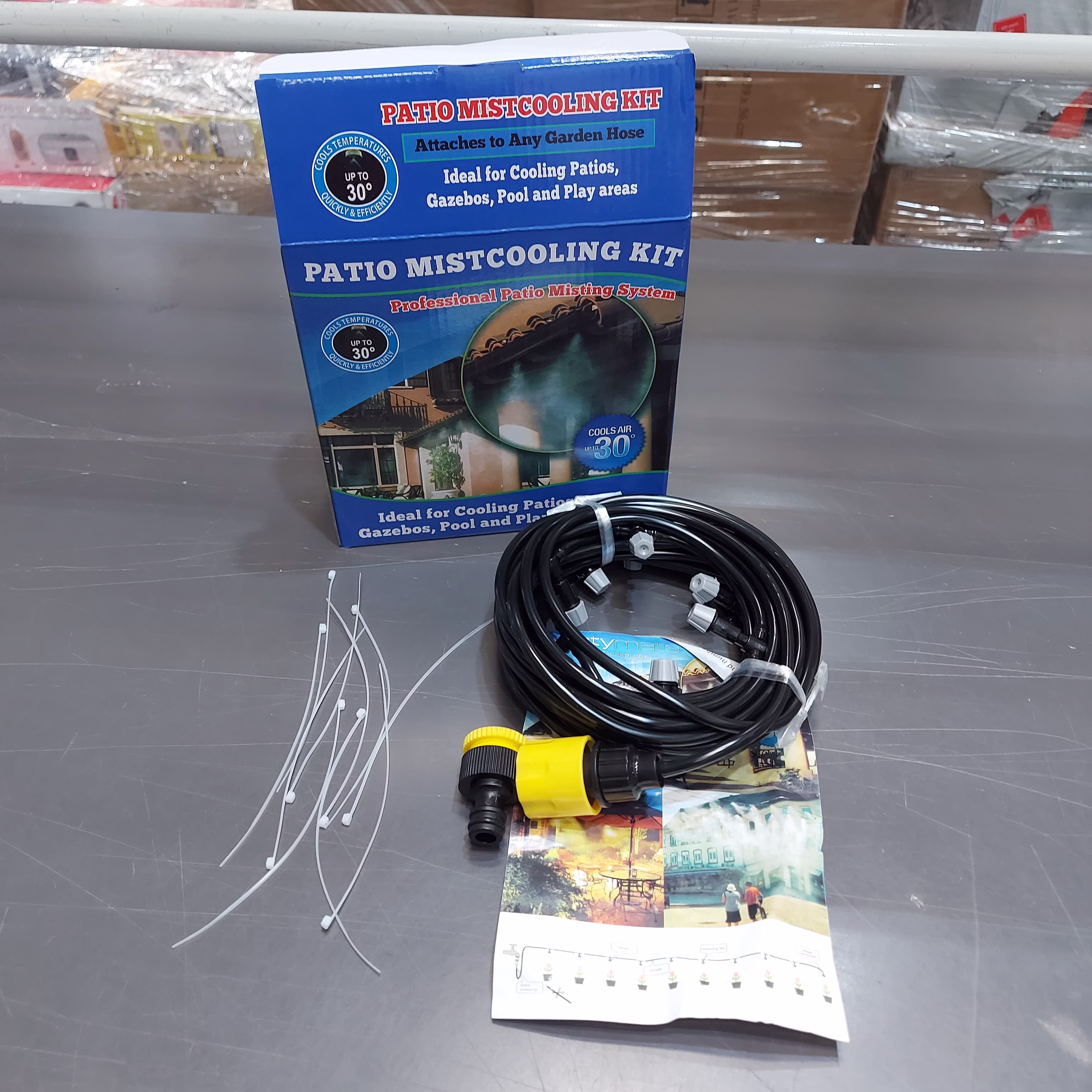 • بخاخ رذاذ للترطيب ١٠ متر بـ ١٠ فتحات للرش 4 • بخاخ رذاذ للترطيب ١٠ متر بـ ١٠ فتحات للرش - الصورة 4