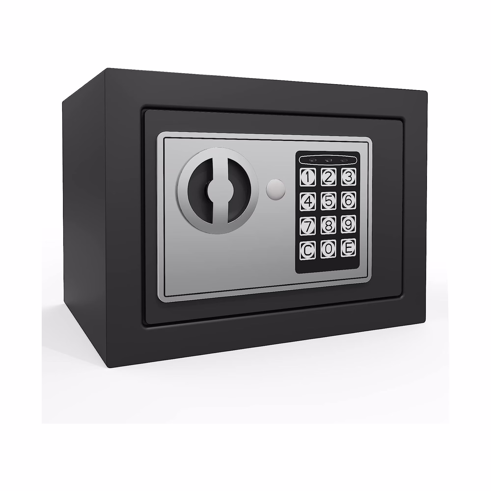 صندوق أمان إلكتروني معدني بضمان عام 1 صندوق أمان إلكتروني معدني بضمان عام