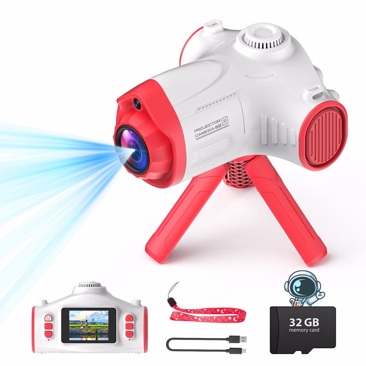 بروجيكتور وكاميرا طباعة فورية للأطفال 6 بروجيكتور وكاميرا طباعة فورية للأطفال - الصورة 6