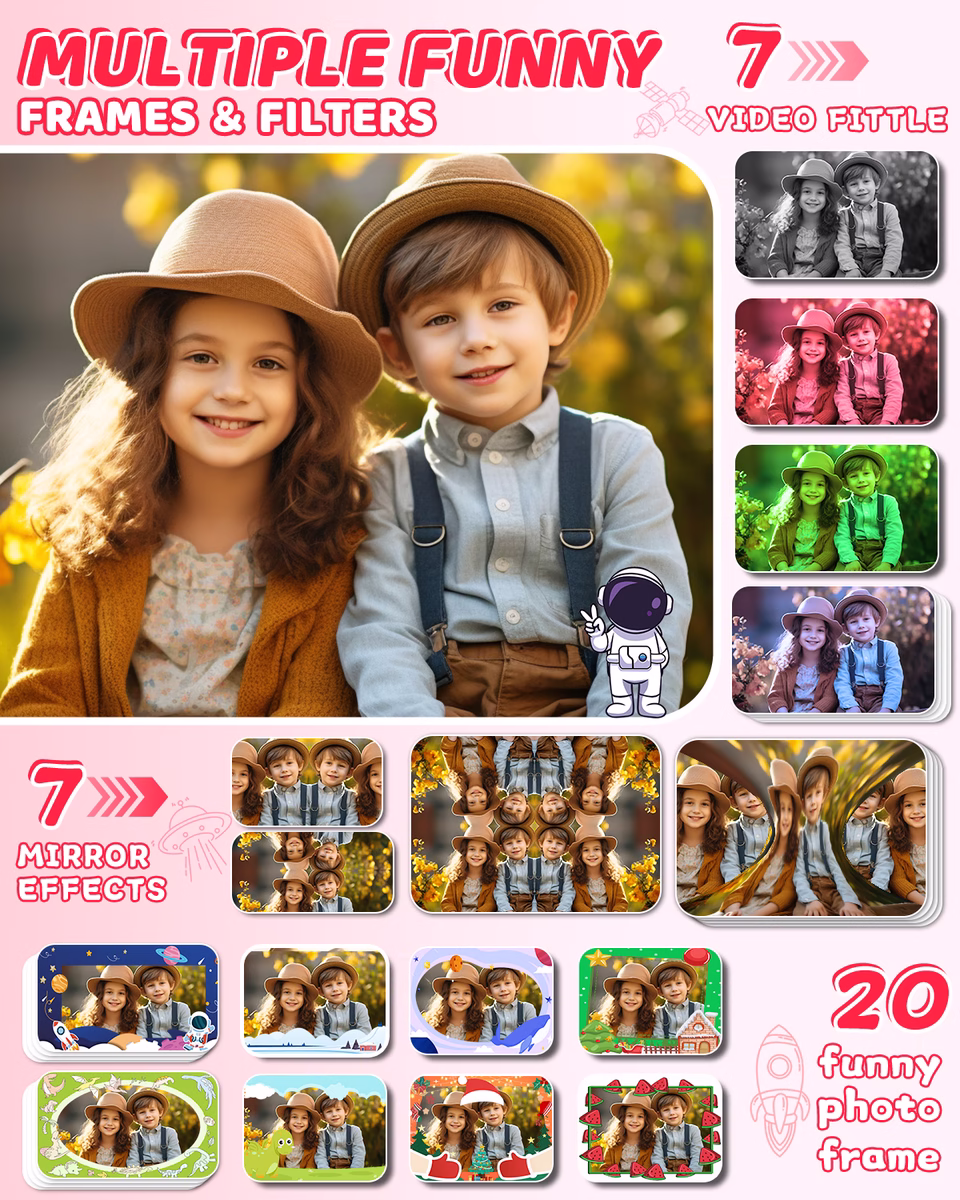 بروجيكتور وكاميرا طباعة فورية للأطفال 2 بروجيكتور وكاميرا طباعة فورية للأطفال - الصورة 2