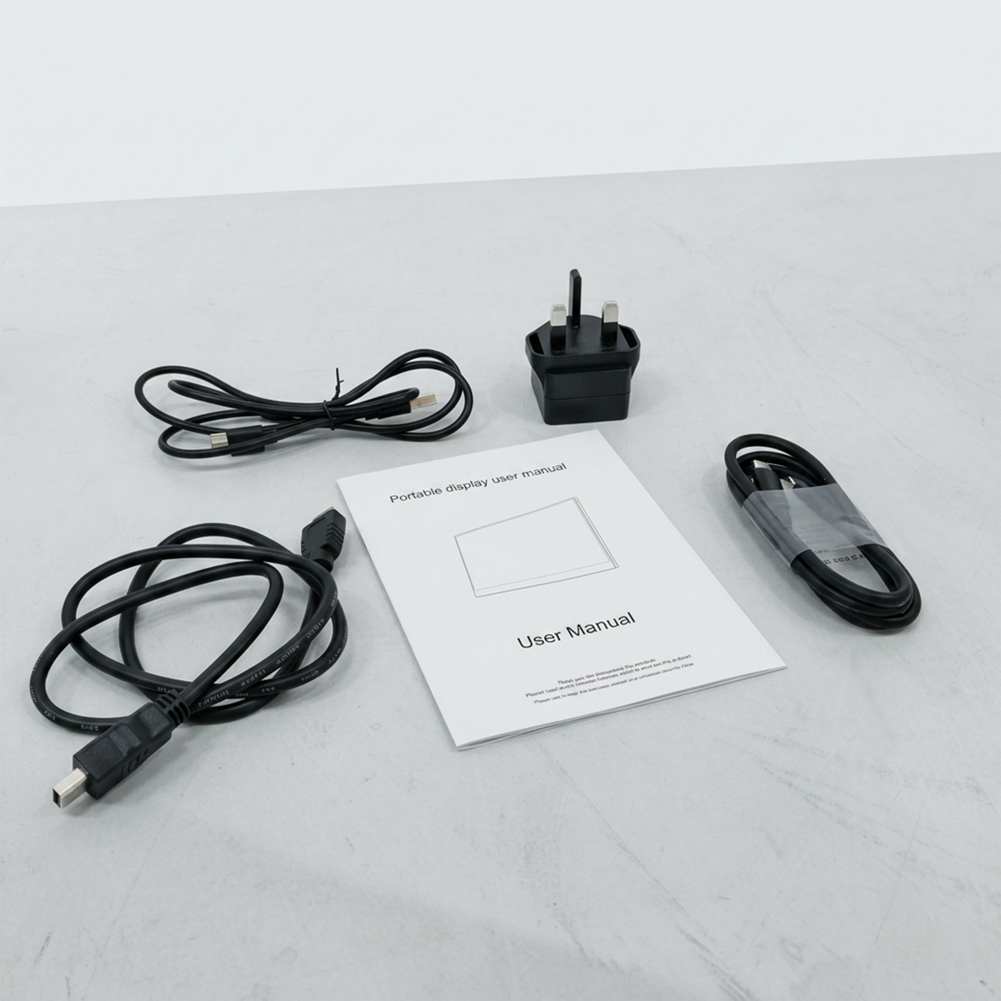 Portable Monitor Dual USB C HD 14 Inch - الصورة 4