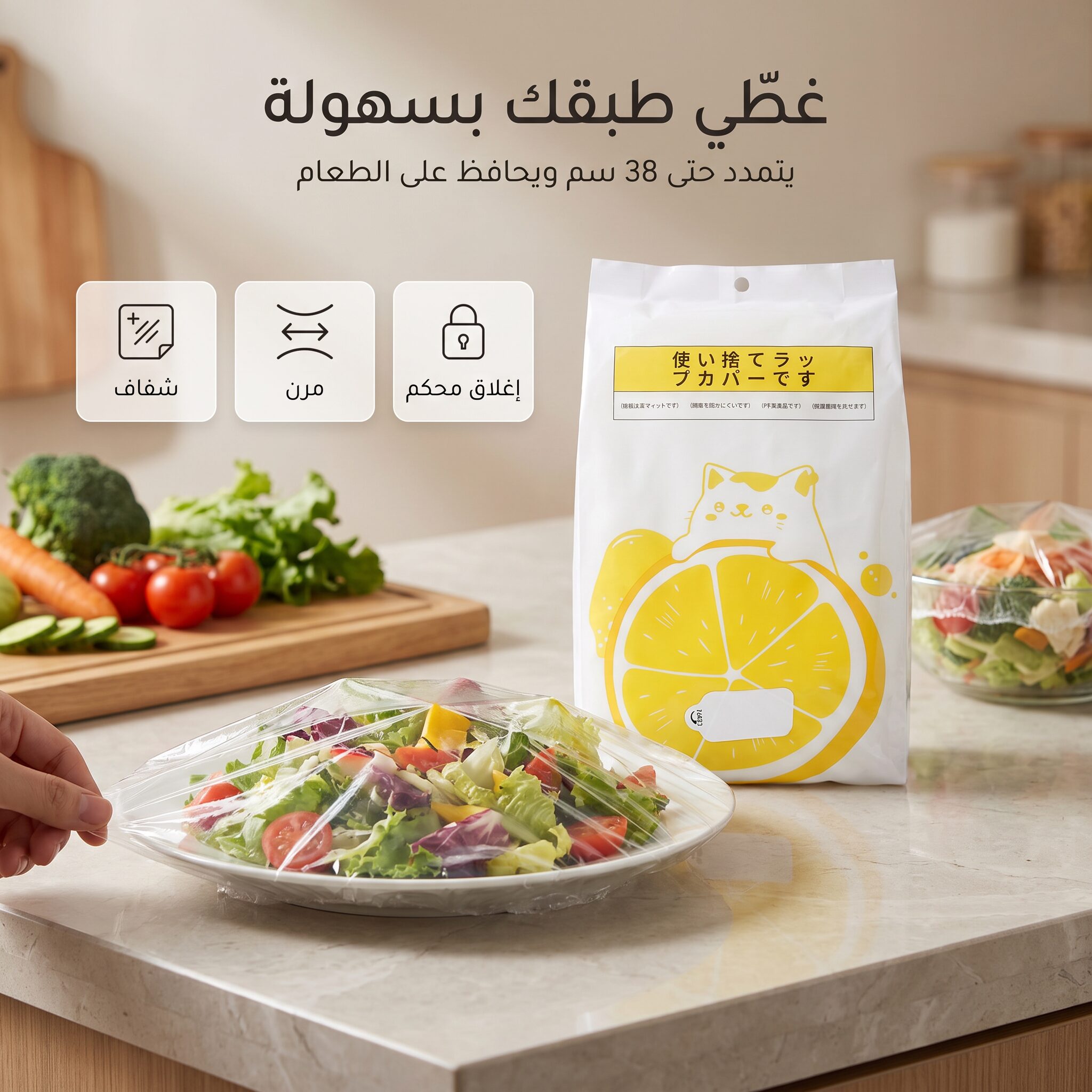 أكياس حفظ الطعام المرنة